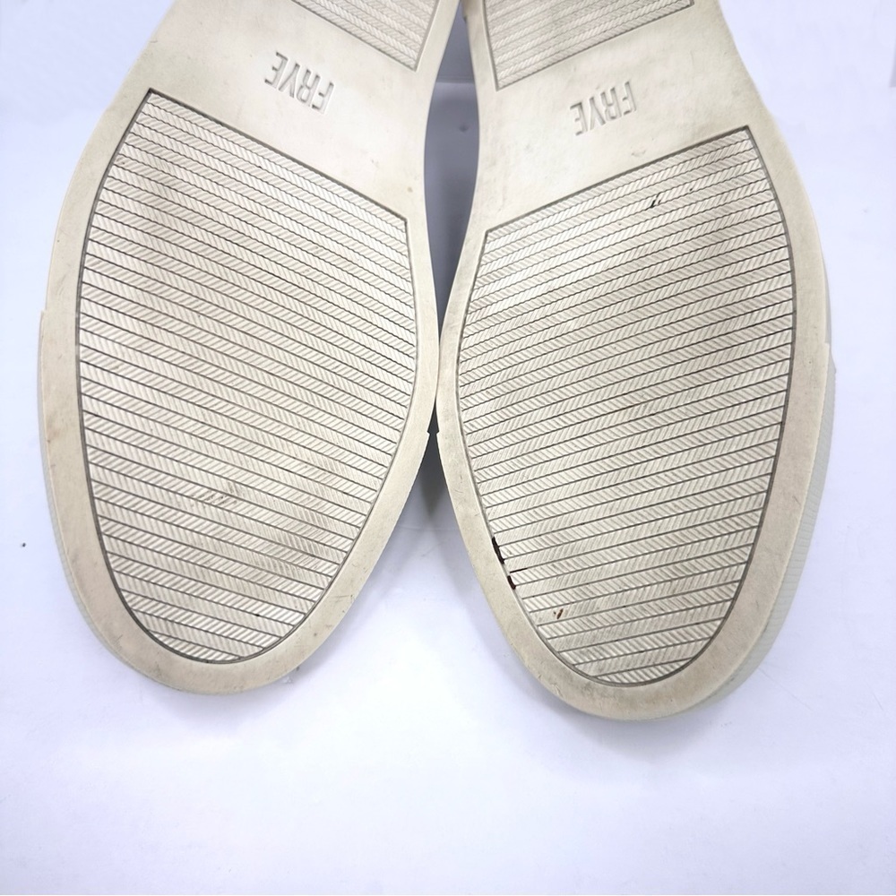Frye gray Kiltie fringe sneaker Oxford preppy loafer brogue wingtip buckle 7.5 - Picture 13 of 13